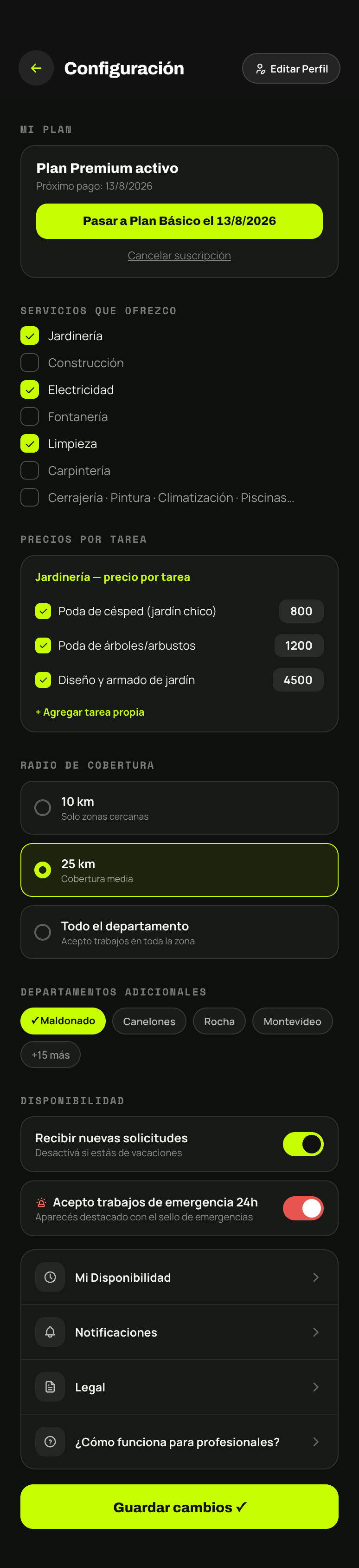Configurá tu cuenta